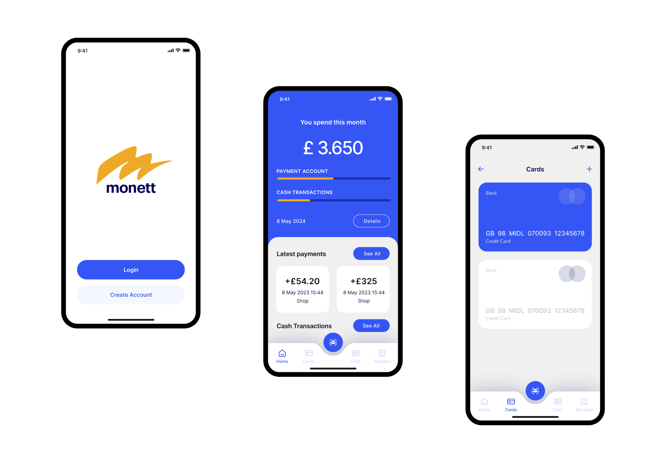 monett mobile app preview by brandbusters