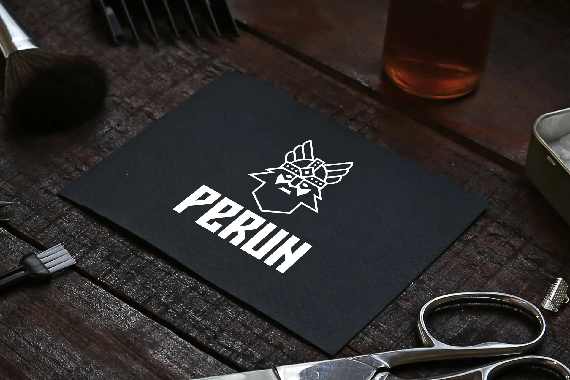 perun business card mockup by brandbusters